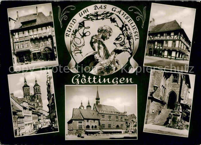 Goettingen Niedersachsen Rund ums Gaenselliesel