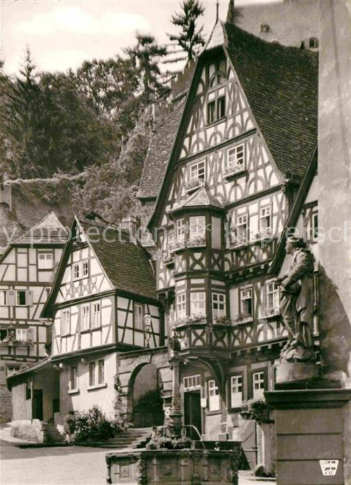 Miltenberg Main Perle am Main Marktplatz Fachwerk
