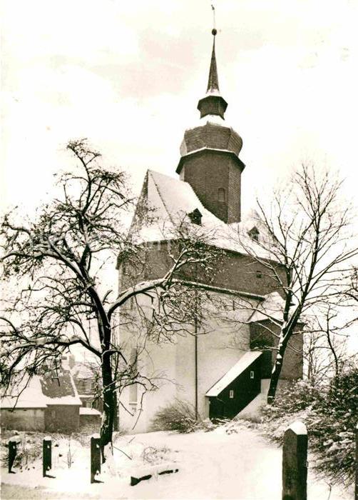 Bad Steben Wehrkirche im Winter
