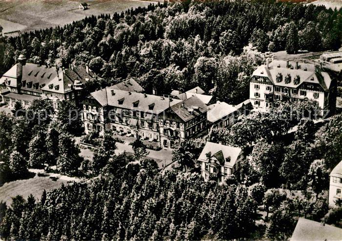 Bad Steben Fliegeraufnahme Radiumbad