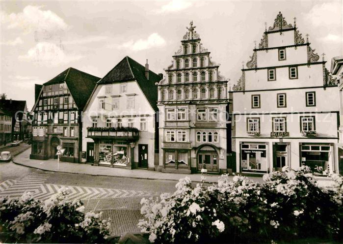 Bad Salzuflen gegenueber dem Rathaus