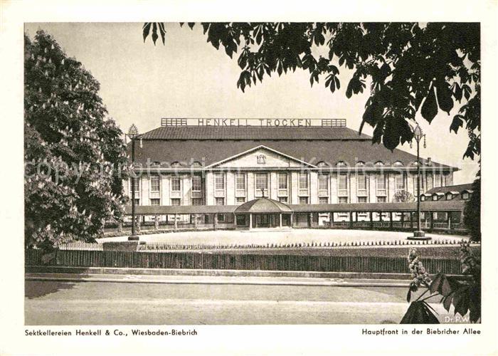 Biebrich Wiesbaden Sektkellerei Henkell & Co.
