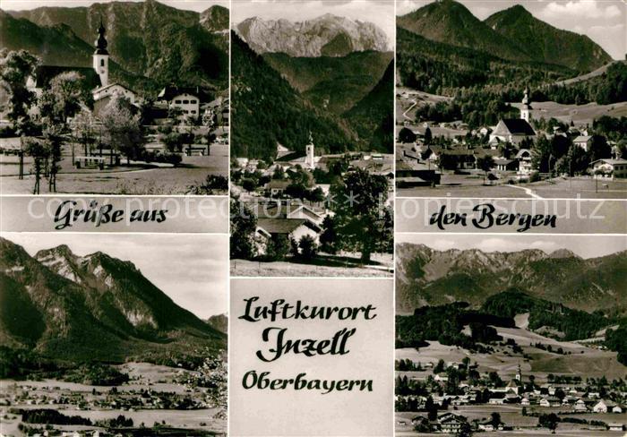 Inzell Traunstein Bayern Fliegeraufnahme