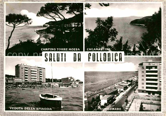 Follonica Camping Torre Mozza Calamartina Lungomare Spiaggia