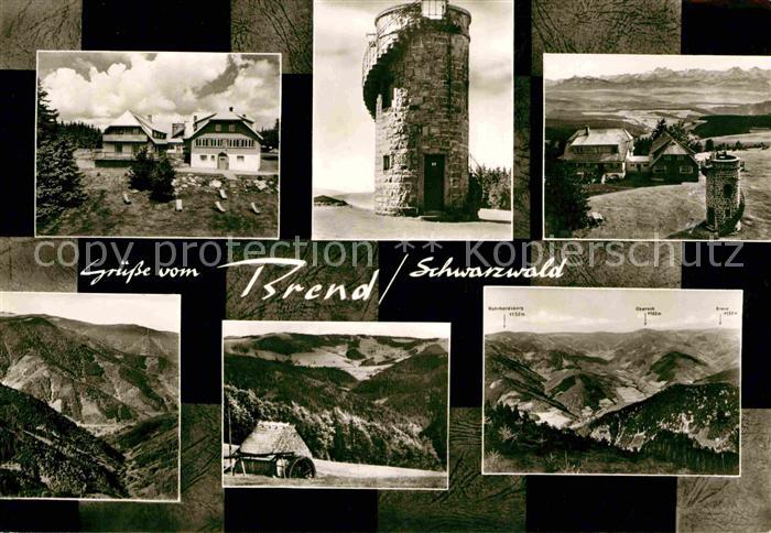 Brend Schwarzwald Brendturm Berggasthof
