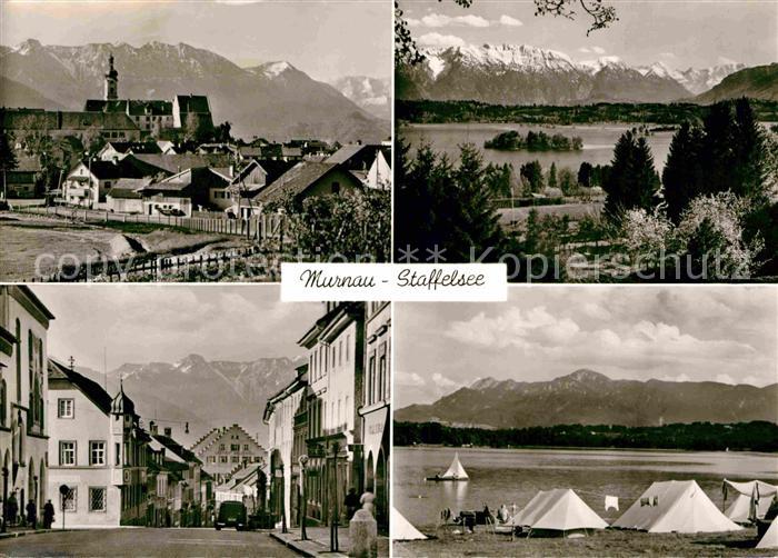 Murnau Staffelsee Camping am Staffelsee Ortspartie