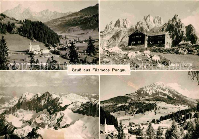 Filzmoos Bischofsmuetze Hofpuergelhuette Roetelstein