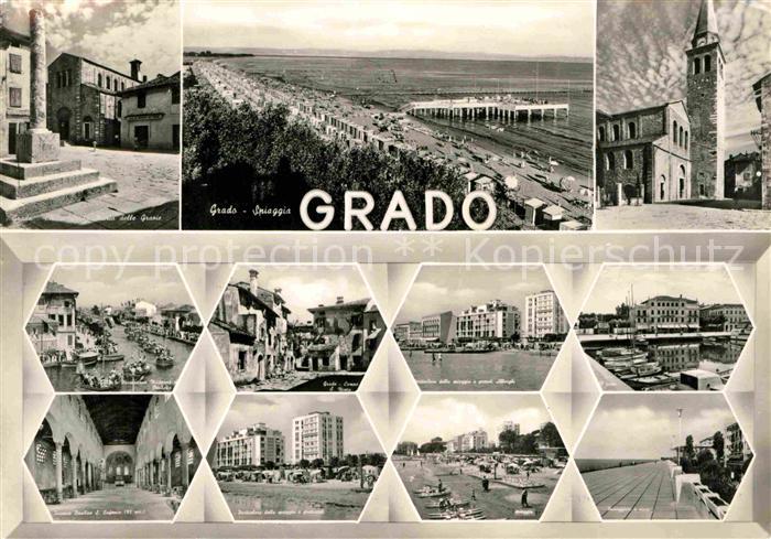 Grado Pineta Strand Kirche Chiesa