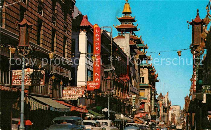 San Francisco California Grant Avenue Chinatown