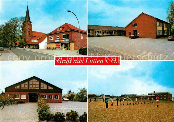 Lutten Vechta Kirche Halle Sportplatz