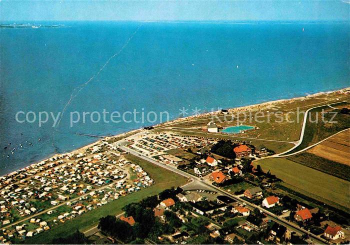 Dangast Nordseebad Fliegeraufnahme