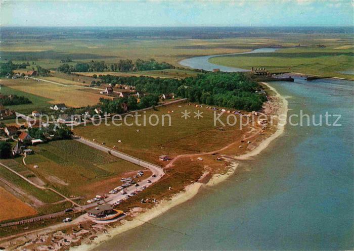 Dangast Nordseebad Fliegeraufnahme