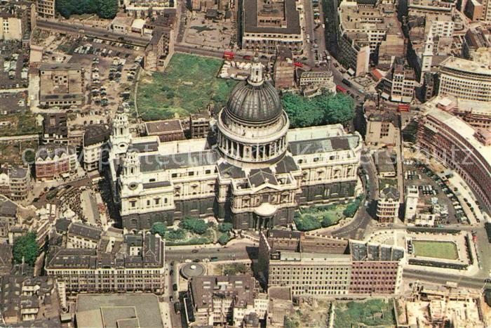 London St Pauls Cathedral Fliegeraufnahme