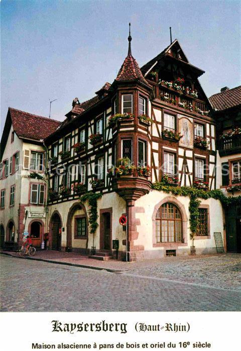 Kaysersberg Haut Rhin Maison Alsacienne Place de l'Eglise