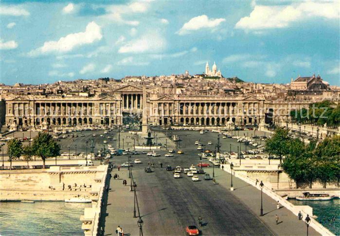 Paris Place de la Concorde Sacre Coeur Opera