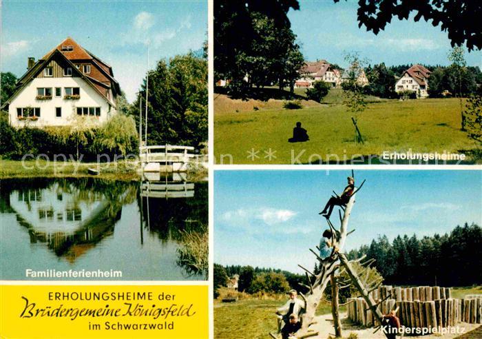 Koenigsfeld Schwarzwald Familienferienheim der Bruedergemeinde Kinderspielplatz
