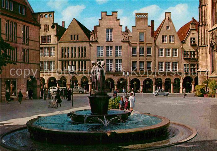 Muenster Westfalen Lambertusbrunnen
