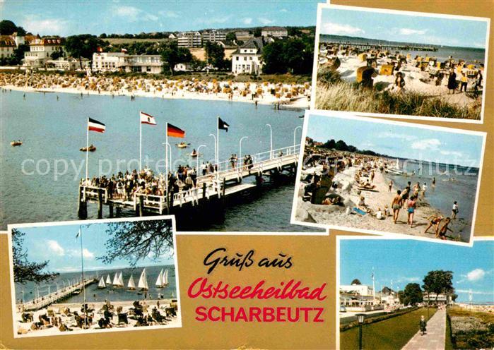 Scharbeutz Ostseebad Strand Seebruecke Promenade