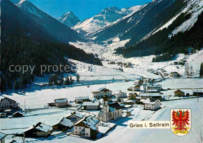 Gries Sellrain mit Lisenser Fernerkogel