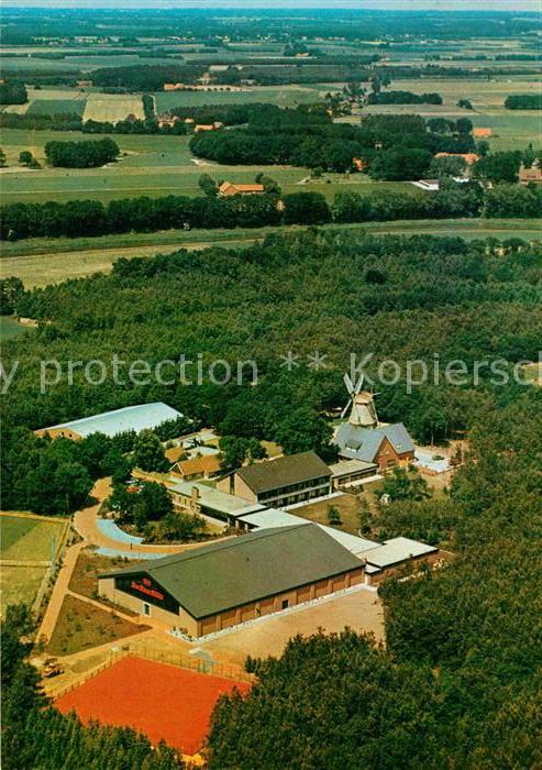 Aselage Hotel Restaurant Zur Alten Muehle Fliegeraufnahme