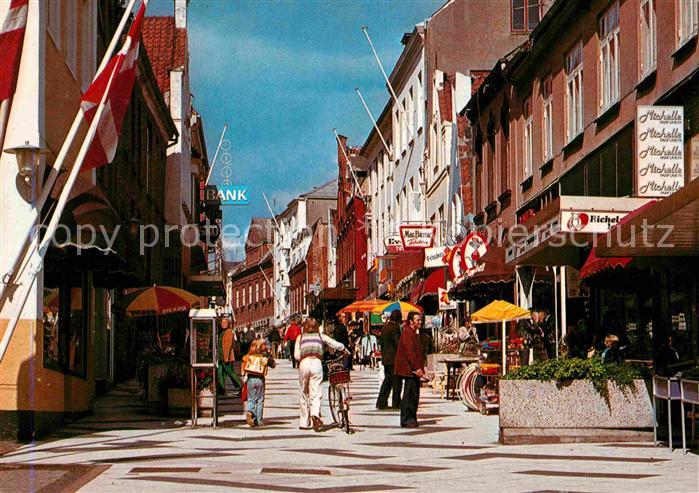 Aabenraa Apenrade Fussgaengerzone