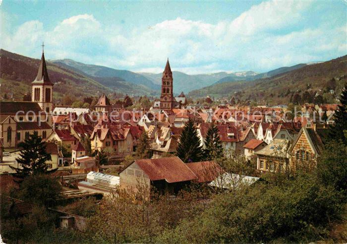 Munster Haut Rhin Elsass Le Ville et le Massif Vosgien du Hohneck