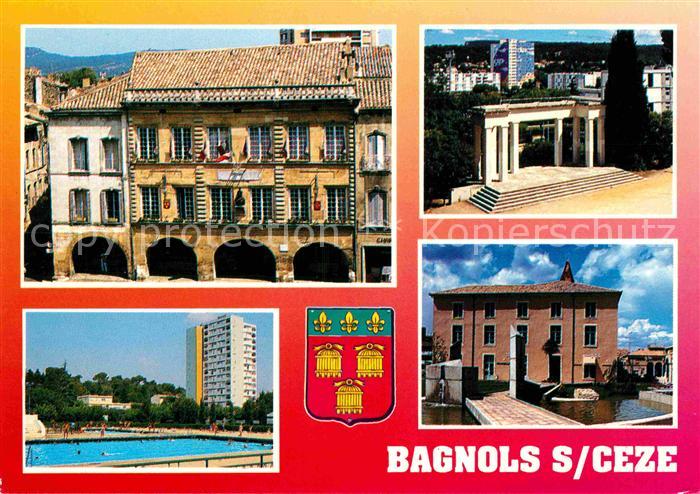 Bagnols-sur-Ceze Hotel de Ville Theatre du Mont Cotton P