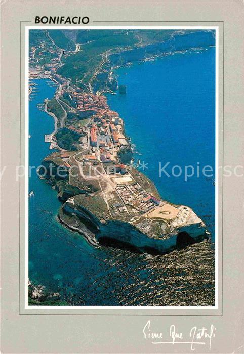 Bonifacio Corse du Sud Fliegeraufnahme