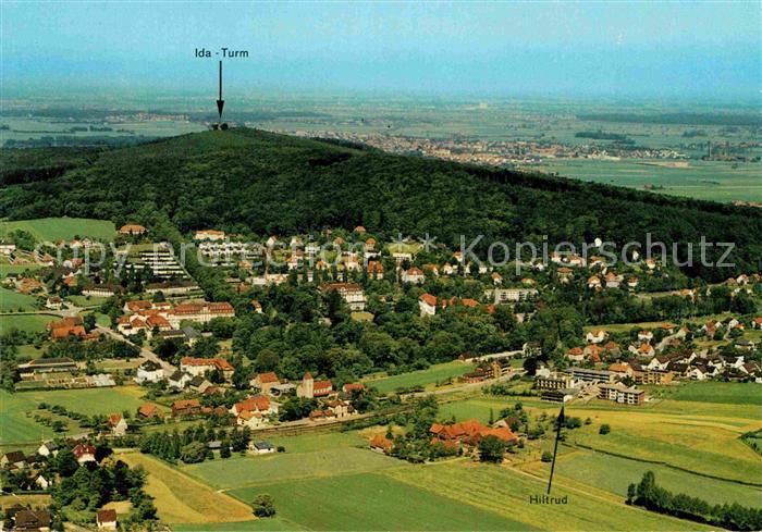 Bad Eilsen mit dem Harrl Ida Turm Fliegeraufnahme
