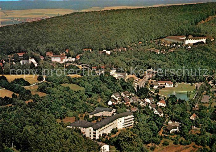 Bad Gandersheim Kurort Fliegeraufnahme