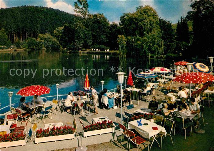 Bad Gandersheim Seeterrassen am Osterbergsee Restaurant