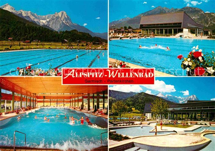 GARMISCH-PARTENKIRCHEN Bayern Alpspitz Wellenbad Alpenblick