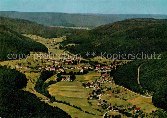 Gompelscheuer Enztal Schwarzwald Fliegeraufnahme
