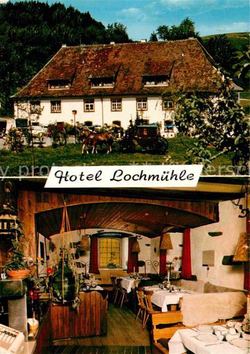 Eigeltingen Hotel Lochmuehle Restaurant Pferdekutsche