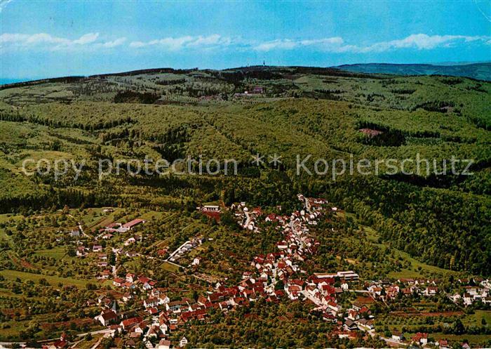 Gaiberg Erholungsort im Odenwald Fliegeraufnahme
