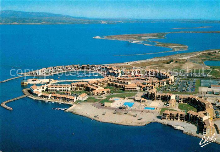 Port Barcares Vue aerienne de La Coudalere