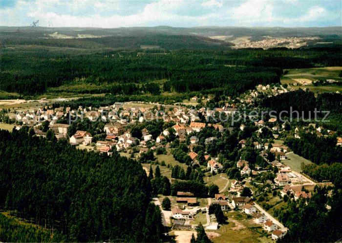 Koenigsfeld Schwarzwald Heilklimatischer Hoehenluftkurort Fliegeraufnahme