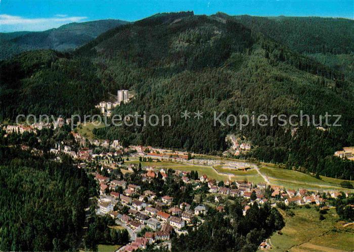 Bad Herrenalb Kurort im Schwarzwald Fliegeraufnahme