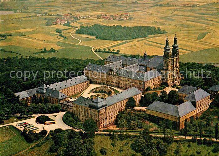 Staffelstein Schloss Banz Fliegeraufnahme