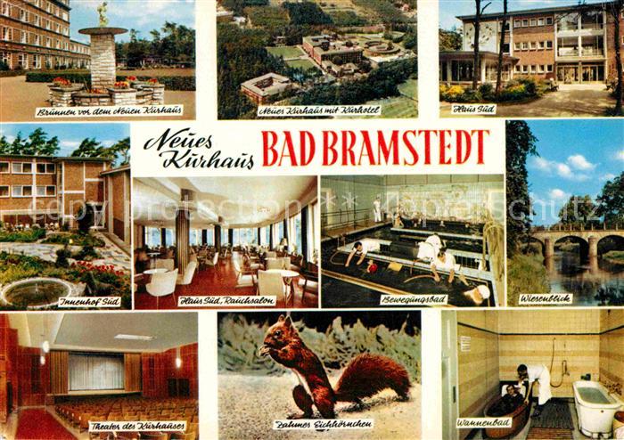 Bad Bramstedt Brunnen Kurhaus Kurhotel Innenhof Salon Kuranwendung Theater Eichh