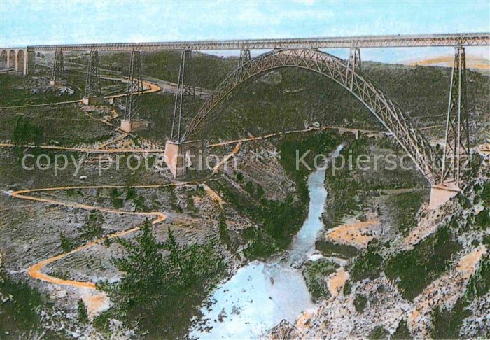 Ruynes-en-Margeride Viaduc de Garabit construit par Eiffel en 1882