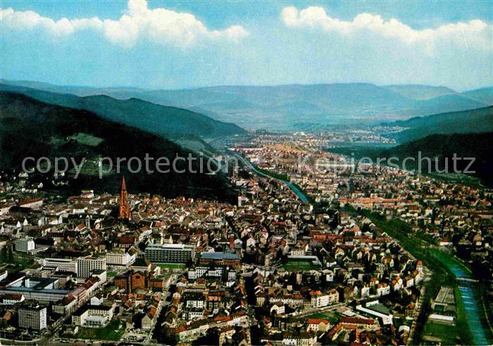 Freiburg Breisgau Fliegeraufnahme