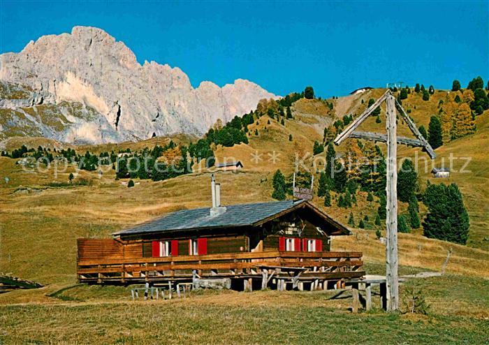 St Christina Baita Gamsblut Huette Groedental Dolomiten