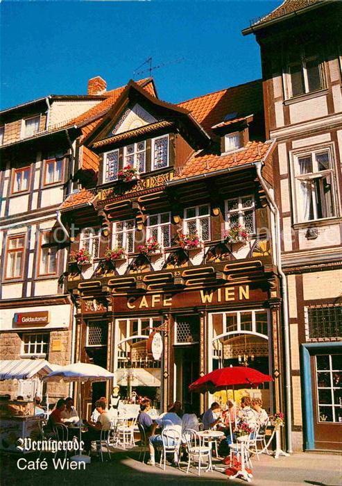Wernigerode Harz Cafe Wien Strassencafe