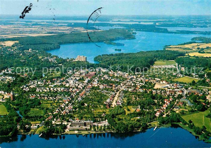 Malente-Gremsmuehlen Kneippheilbad Luftkurort Holsteinische Schweiz Fliegeraufna