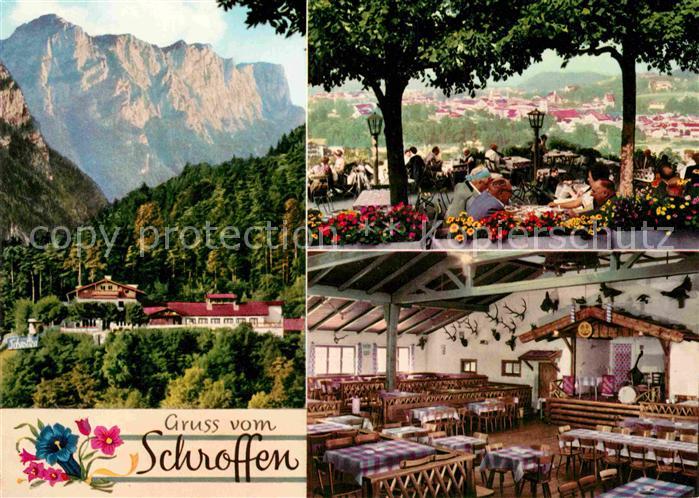 Bad Reichenhall Berghof Schroffen Restaurant Terrasse Alpenblick