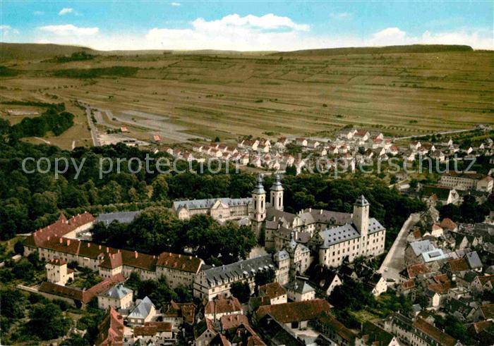 Bad Mergentheim Hoch und Deutschmeister Schloss Fliegeraufnahme