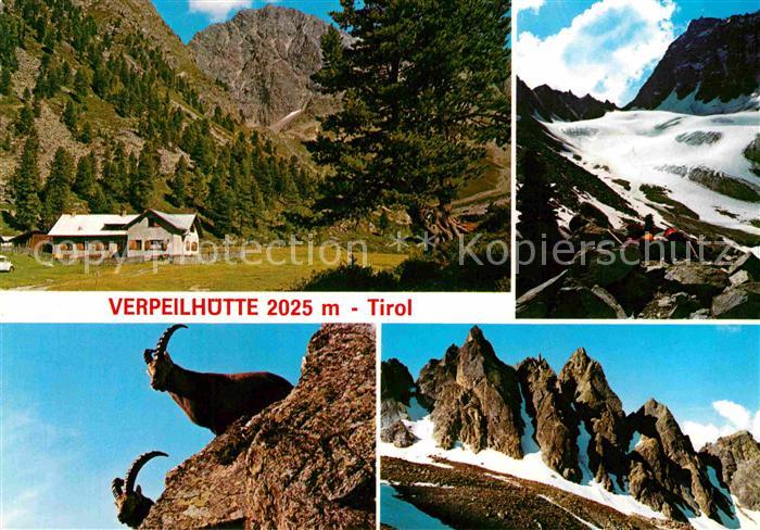 Verpeilhuette Madatschtuerme Steinboecke oetztaler Alpen