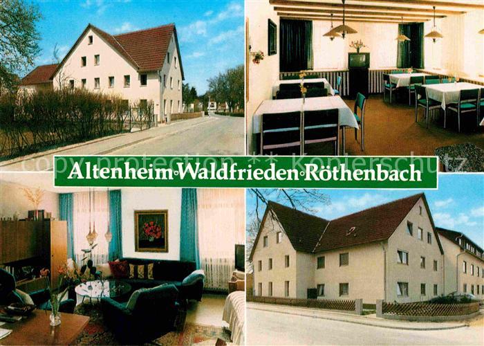 Roethenbach Nuernberg Altenheim Waldfrieden Privatpension