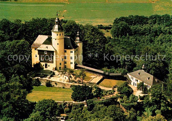 Bad Homburg Schloss Heimatmuseum des Oberbergischen Landes Fliegeraufnahme
